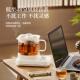 办公室小型养生壶煮茶炉多功能小方壶烧水壶宿舍玻璃花茶壶电陶炉