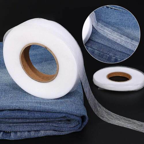 60M Pants Hem Tape Self-Adhesive Edge Shorten Paste Tape DIY