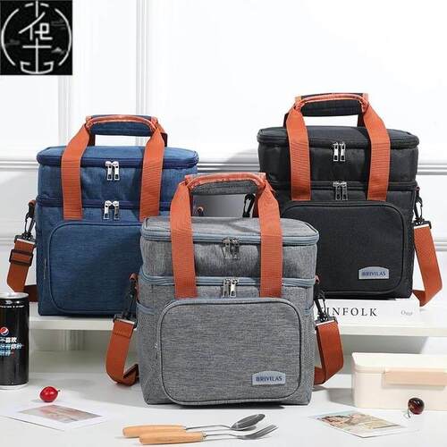 Portable Thermal Lunch Bag Picnic Food Cooler Bags Insulated