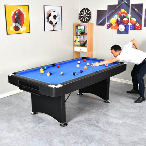 包邮快速安装新款7尺折叠台球桌成人室内家用型桌球台2合1Pool