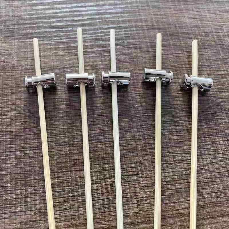 吊炉焖烤炉专用竹签夹子铁签卡扣烧烤签子固定扣圆签通用卡箍10个