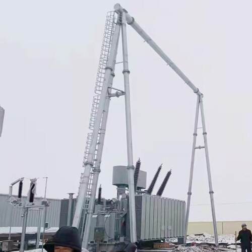 电力构架变电站构架避雷针升压站龙门架钢结构构支架避雷塔热镀锌