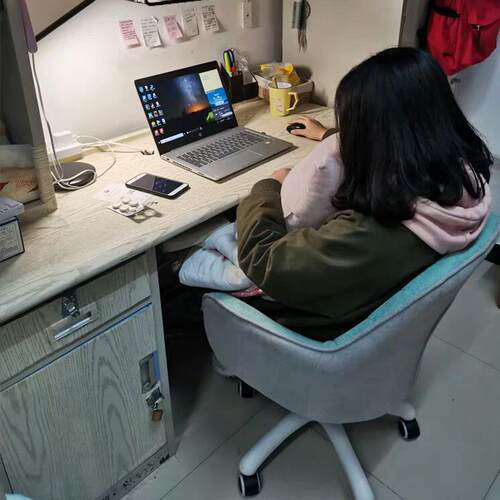 新款直销家用办公椅电脑椅舒适久坐沙发椅旋转升降学生学习椅卧室