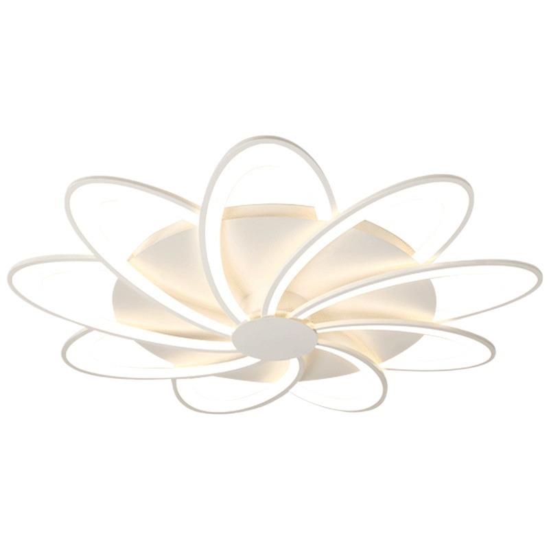 花瓣造型吸顶灯奶茶咖啡厅网红吸顶灯家用客厅餐厅卧室简约吸顶灯