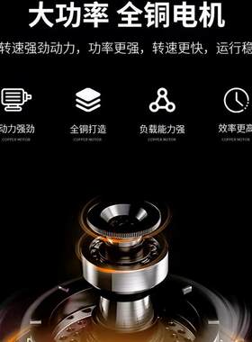 小固哥XGOLD充电电锤冲击钻锂电无刷电动电钻电镐三用大功率混泥