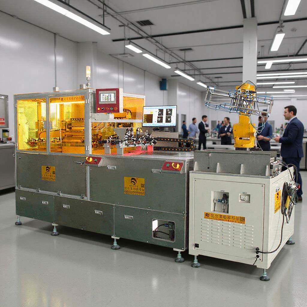 FPC软板文字阻焊印刷机全自动平面丝印机CCD对位全新上下料印刷机