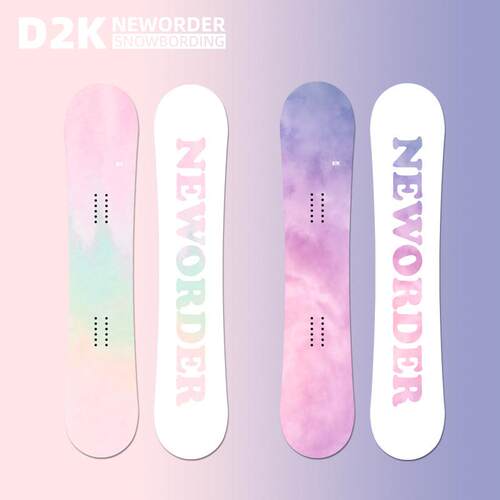 D2K 选手冠军款全能单板滑雪板女款全地域滑雪板初中级适用