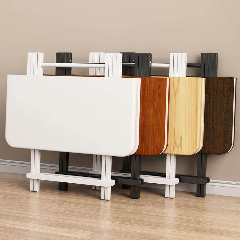 家用正方形简易桌小户型折叠桌餐桌便携式小方桌子简约租房吃饭桌