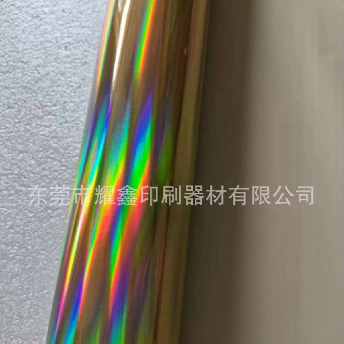 高档双面镭射银PETPVC胶片双面镭射银烫金纸双面泛彩银电化铝烫印