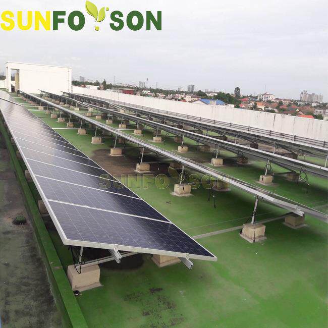 三脚架太阳能组件支架套件直供平屋顶光伏面板安装用支架