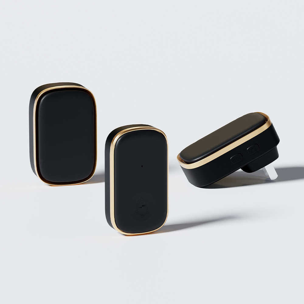 优雅黑C836智能门铃 即插即用无线家用音乐呼叫器一拖一无线门铃,电子/电工,智能门铃/可视门铃,淘宝优惠券,粉丝福利购,淘宝优惠卷