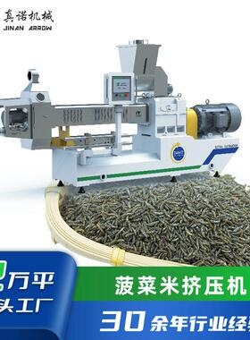 五谷再制米设备真诺方便米饭生产机器即食重组米免蒸速食米生产线