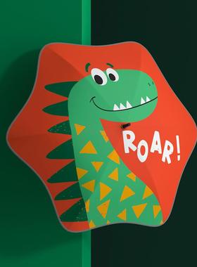 高档觅雨missrain上儿童雨伞男孩圆长柄女伞小学生学专用雨伞角儿