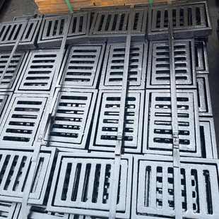 400 球墨铸铁沟盖板 600长方形地沟盖板污水下水厨房庭院雨水篦子