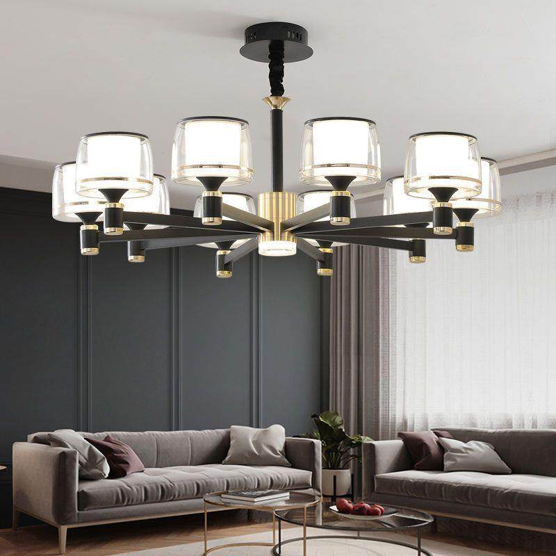 客厅吊灯现代简约灯饰大全led灯具套餐餐厅卧室灯大气新款大厅灯