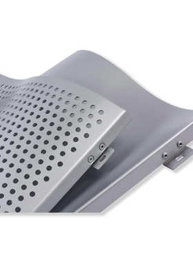 门头铝石材孔架廊冲外墙铝板仿木雨棚仿厂家源头纹单板氟碳造型