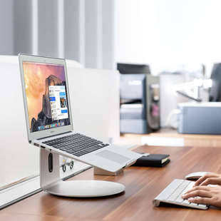 优选埃普笔记本支架悬空键盘铝合金散热器macbook手提电脑支架立