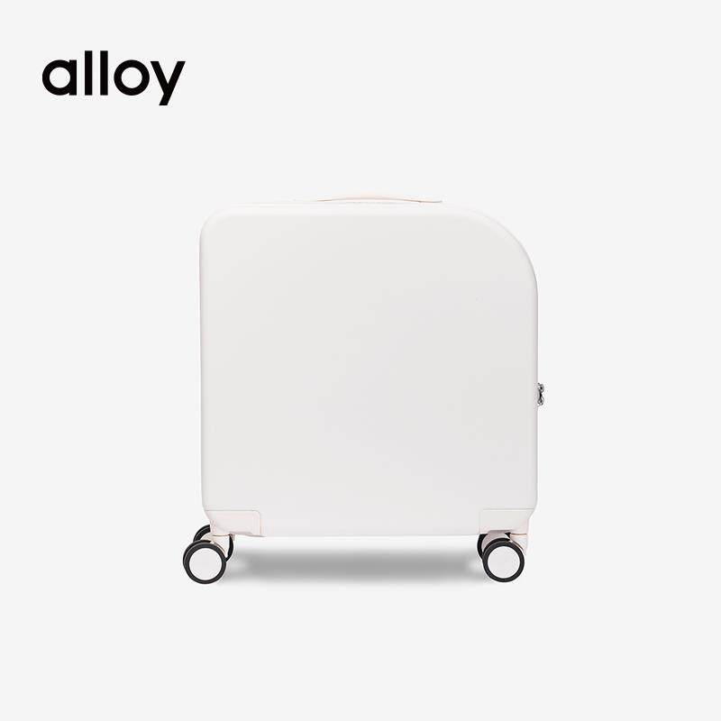正品码allo乐乙行李箱红色拉杆箱登机箱结婚轻阿便旅行箱y可携式