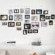 现代简约照片墙相框组合挂墙免打孔背景墙卧室客厅相框墙加洗照片