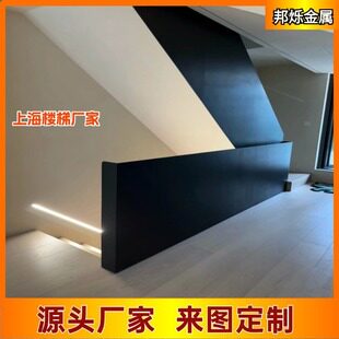 товар из китая 楼梯 法式 铜旋转栏杆楼梯扶手实木别墅镂空铝护栏金属雕花上海市