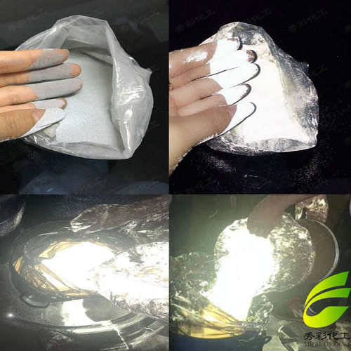 供应灰色反光粉超亮玻璃微珠印花反光粉油漆涂料高亮反光粉350目