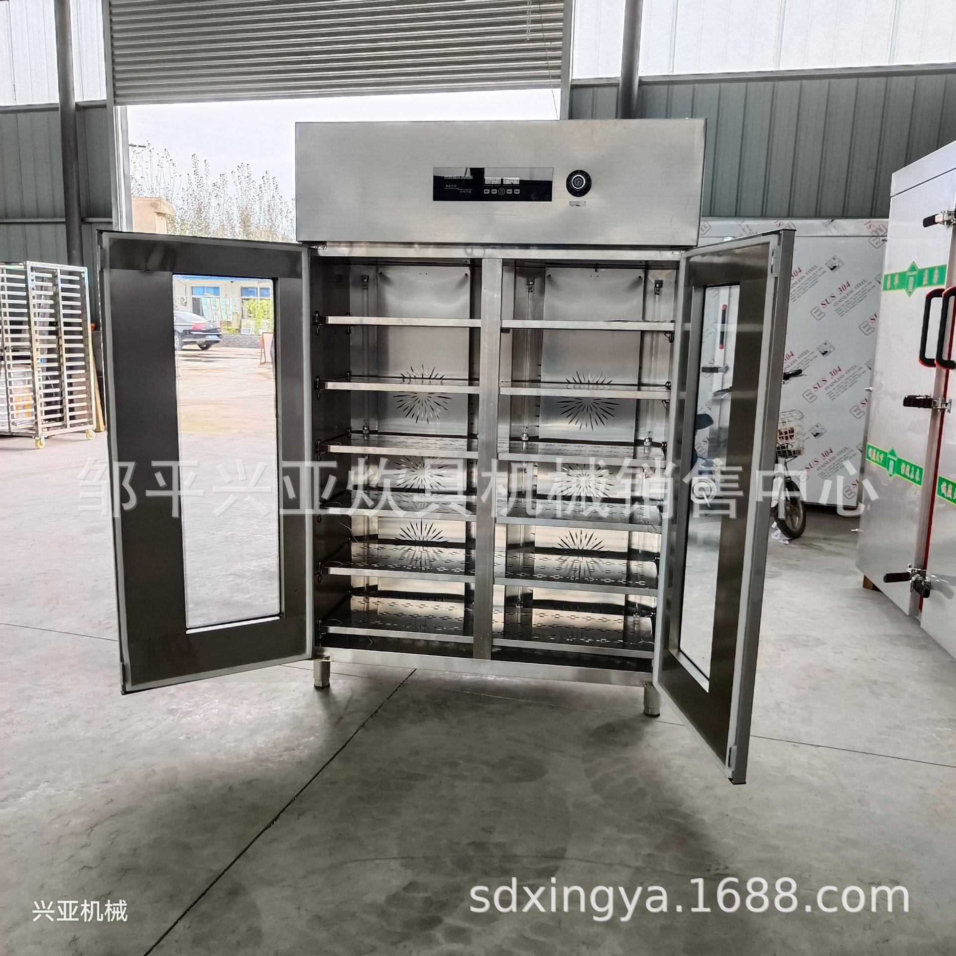 大型消毒柜 热风循环餐具烘干消毒房 推车高温蒸汽烘干消毒房