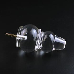 跨境款亚克力柜脚子水透明脚爆有机玻晶璃茶几VOM脚凳沙发脚简约