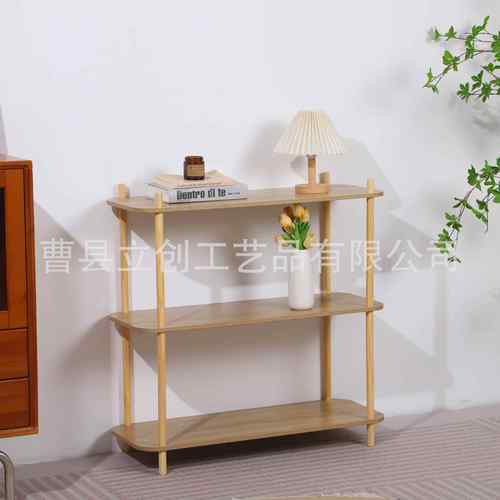 现货置物架简易落地多层客厅卧室床边收纳架落地多功能储物架书架