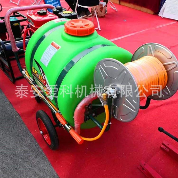 160L容量手推喷药机汽油机动力均可打药机标田配30电米喷药管园用