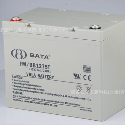鸿贝蓄电池FM/BB1255T/12V55AH/65/75/80/100/120/135铅酸蓄电池