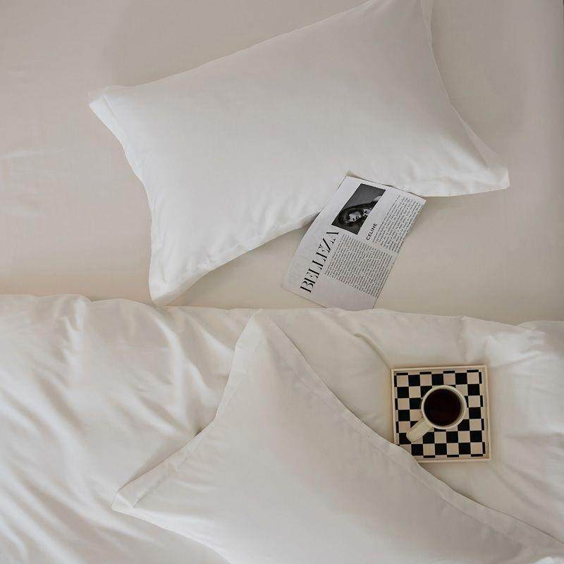 新套高档纯棉长绒棉件拼色丝滑全ENT棉被款套件柔软四宿舍双人床