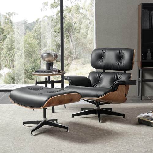 意式极简设计师沙发伊姆斯躺椅eames客厅懒人老板工位休闲椅家居