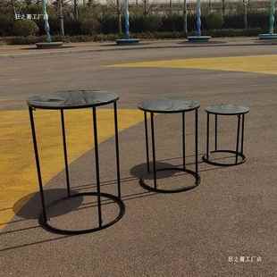 圆新款庆道婚具简约风甜品台柱体路T7768000引灯婚礼装饰橱摆件窗