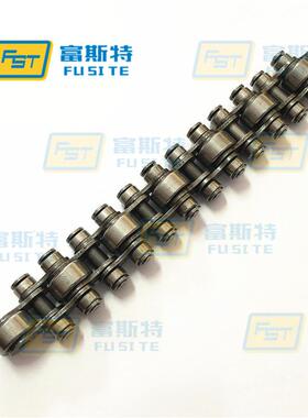 富特08BS-27-108B6C链条08BS12B斯S16BS双-侧滚轮倍速链