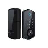 室内呆锁电子智能门锁家用防盗门入户门快速识别指纹