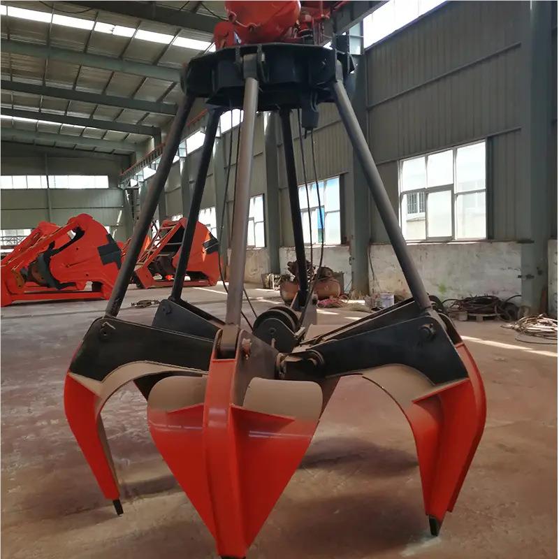 厂家供应起重专用机压四绳斗酒液厂不VMS锈抓钢抓斗