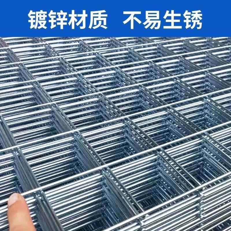 镀锌铁丝网片围栏小孔加粗养殖网狗笼养殖建筑钢筋长孔网格网钢丝