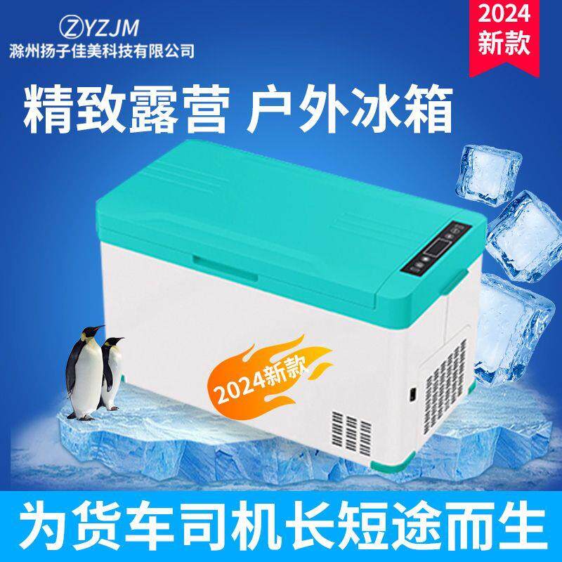 扬子佳美车载冰箱汽车家两用12v24v压缩机结冰制冷冻冷藏小型冰箱