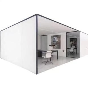 智能电控调光玻璃膜自贴型雾化玻璃膜通电透明断电雾化变色膜防爆