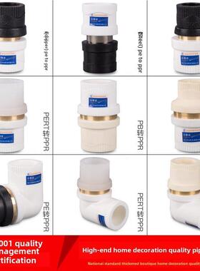 加厚铜4分20Pe到Ppr接头自来水热熔6分Pb耐压水管管件管件