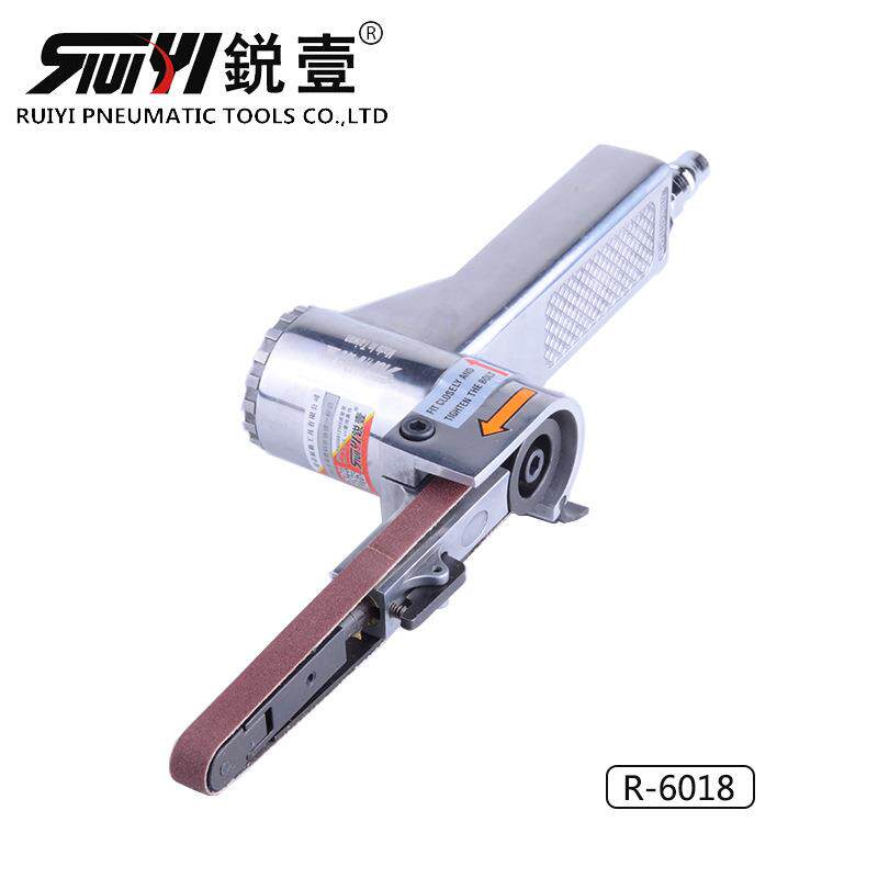锐壹6018气动砂带机打磨机抛光机环带机磨光机10*330mm
