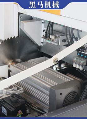 高610精度全自切铝机610料NC自动分式铝型材无尾料铜棒C铝棒切动