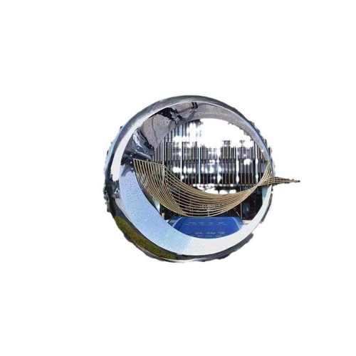 户外大型不锈钢发光鲸鱼雕塑园林景观地产广场城市地标性海洋动物