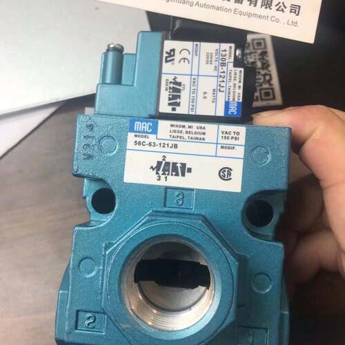 美国MAC电磁阀56C-63-121JB原装正品，货期1周。