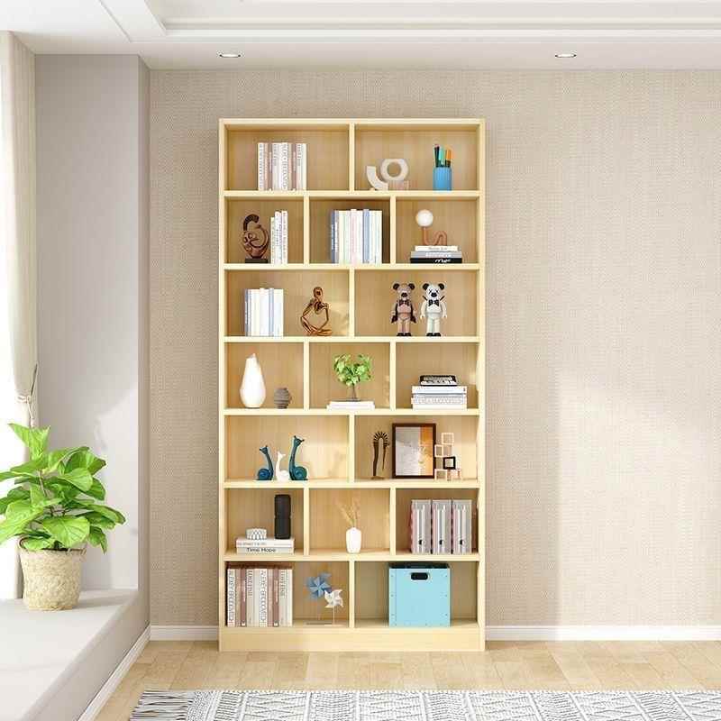 木柜架书地儿童置物无品牌/架收纳架带门落家用多层组合格实子储