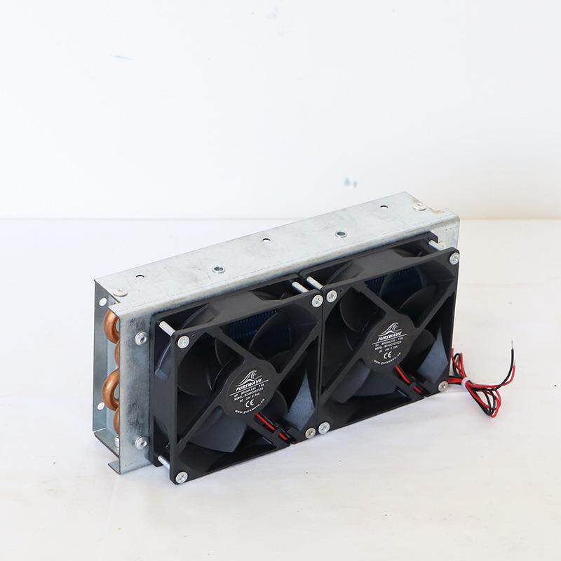 CP2X4X185微型冷凝器散热器蒸发器风冷水冷换热器7mm铜管亲水翅片