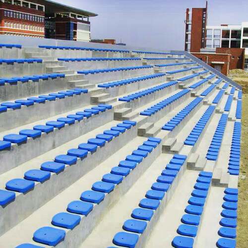 学校体育馆排户椅盛美外场体育场座椅固定看台中馆空吹塑设计地