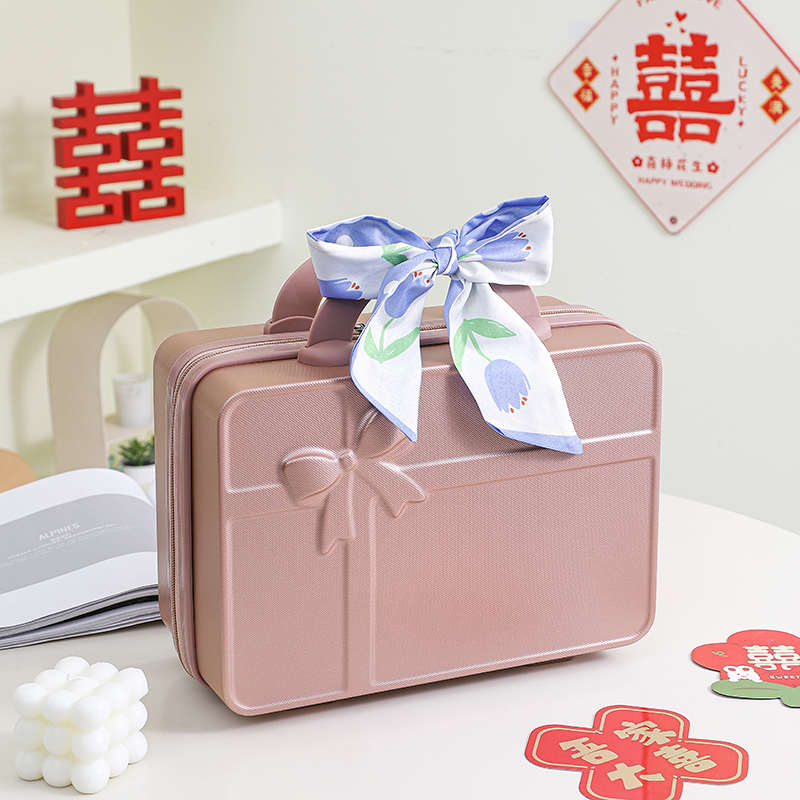 行李箱新年伴手礼女伴娘盒子空盒结婚礼盒婚礼小礼品袋子实用礼物