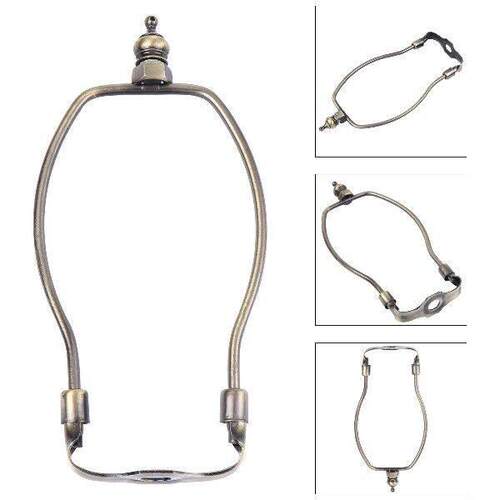 Horn Lamp Bracket 8 Inches Bronze Plated Metal Accessories