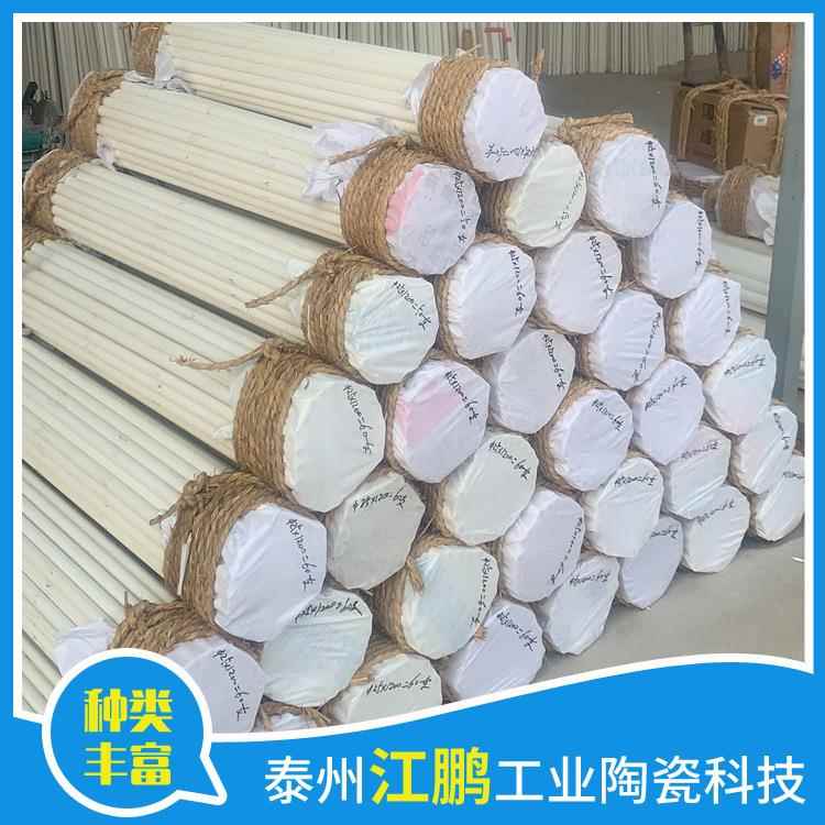 厂家直销工业陶瓷管耐高温氧化铝管刚玉管非标定制电子